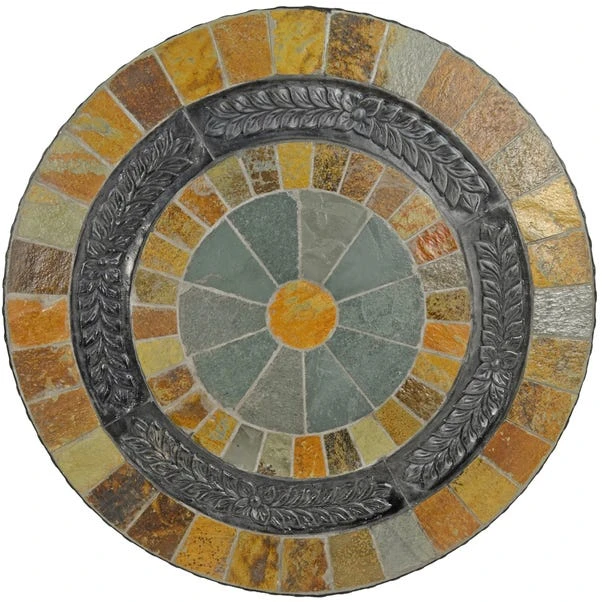 Virginia 60cm Bistro Table Set With 2 Mayfield Chairs 3 Virginia 60cm Bistro Table Set With 2 Mayfield Chairs - Image 3