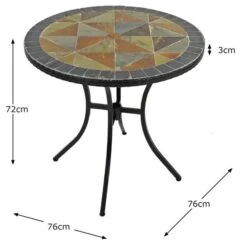 Tampa 76cm Bistro Table -Tower Garden Outlet Store 1000116860 alt09