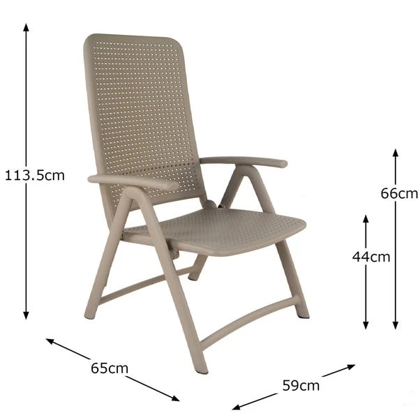 NARDI Libeccio 6 Seater Extendable Dining Set 6 NARDI Libeccio 6 Seater Extendable Dining Set - Image 6