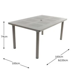 NARDI Libeccio 6 Seater Extendable Dining Set 13 NARDI Libeccio 6 Seater Extendable Dining Set -Tower Garden Outlet Store 1000120976 alt06