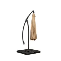 3m Royal Craft Deluxe Pedal Operated Rotational Cantilever Parasol With Cross Stand -Tower Garden Outlet Store 1000147609 alt01