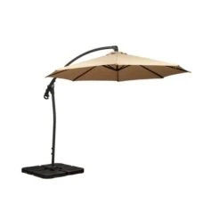 3m Royal Craft Deluxe Pedal Operated Rotational Cantilever Parasol With Cross Stand -Tower Garden Outlet Store 1000147609 alt04