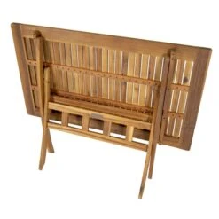 Acacia 4 Seater Rectangular Dining Set 9 Acacia 4 Seater Rectangular Dining Set -Tower Garden Outlet Store 1000162683 alt03