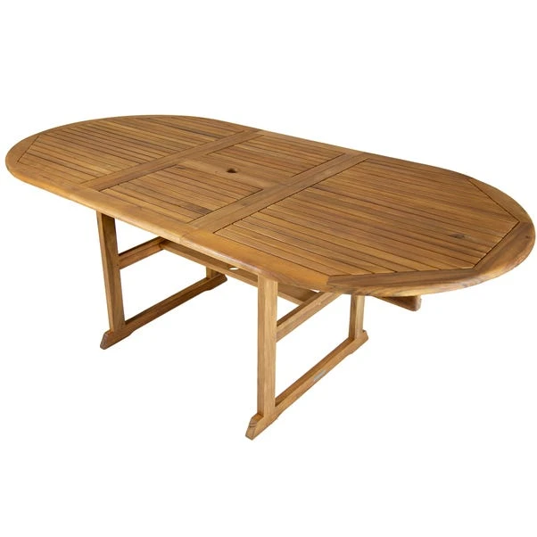 Acacia 6 Seater Extendable Dining Set 4 Acacia 6 Seater Extendable Dining Set - Image 4