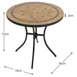 Riverside 76cm Bistro Table -Tower Garden Outlet Store 1000162739 alt09