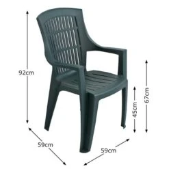 Tivoli 2 Seater Green Bistro Set With Parma Chairs -Tower Garden Outlet Store 1000162755 alt09