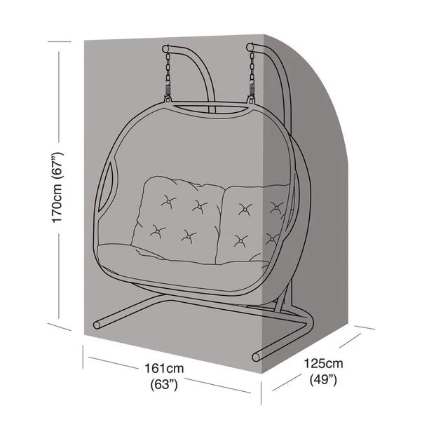 Garland 2 Seater Swing Bench Cover 2 Garland 2 Seater Swing Bench Cover - Image 2
