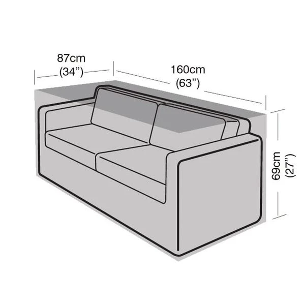 Garland 2 Seater Small Sofa Cover 2 Garland 2 Seater Small Sofa Cover - Image 2