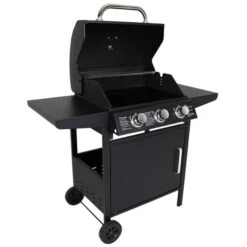 Charles Bentley Steel 3 Burner Gas BBQ 9 Charles Bentley Steel 3 Burner Gas BBQ -Tower Garden Outlet Store 1000169566 alt02