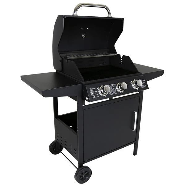 Charles Bentley Steel 3 Burner Gas BBQ 3 Charles Bentley Steel 3 Burner Gas BBQ - Image 3