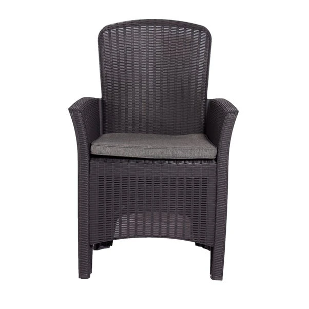 Faro 2 Seater Black Bistro Set 11 Faro 2 Seater Black Bistro Set - Image 11