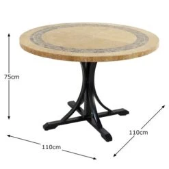 Vermont 4 Seater Dining Set With Ascot Chairs -Tower Garden Outlet Store 1000184120 alt09