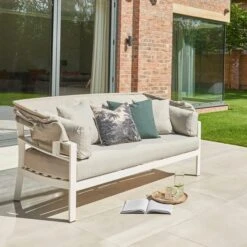 Titchwell White Day Bed -Tower Garden Outlet Store 1000185468 alt03