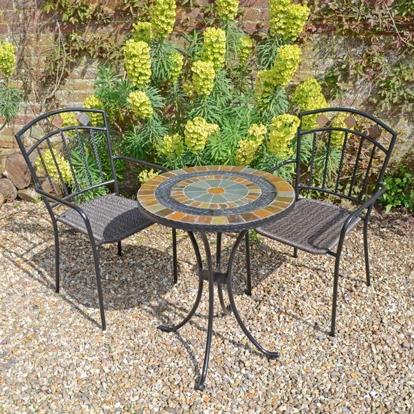 Virginia 60cm Bistro Table Set With 2 Mayfield Chairs 1 Virginia 60cm Bistro Table Set With 2 Mayfield Chairs