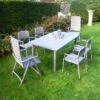 NARDI Libeccio 6 Seater Extendable Dining Set