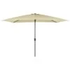 3m X 2m Beige Rectangular Parasol