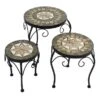 Brava Low Set Of 3 Plant Stands