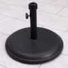 Royal Craft Black Concrete Parasol Base