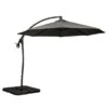 3m Royal Craft Deluxe Pedal Operated Rotational Cantilever Parasol With Cross Stand