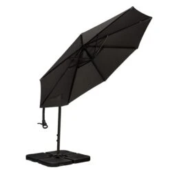 3m Royal Craft Deluxe Pedal Operated Rotational Cantilever Parasol With Cross Stand -Tower Garden Outlet Store 30650022 alt04