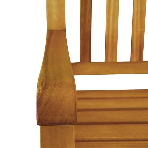 Lytham 150cm Acacia Bench 4 Lytham 150cm Acacia Bench - Image 4