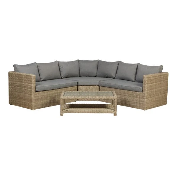 Wentworth 5 Seater Corner Lounging Set 1 Wentworth 5 Seater Corner Lounging Set