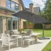 3m Executive Carbon Cantilever Parasol