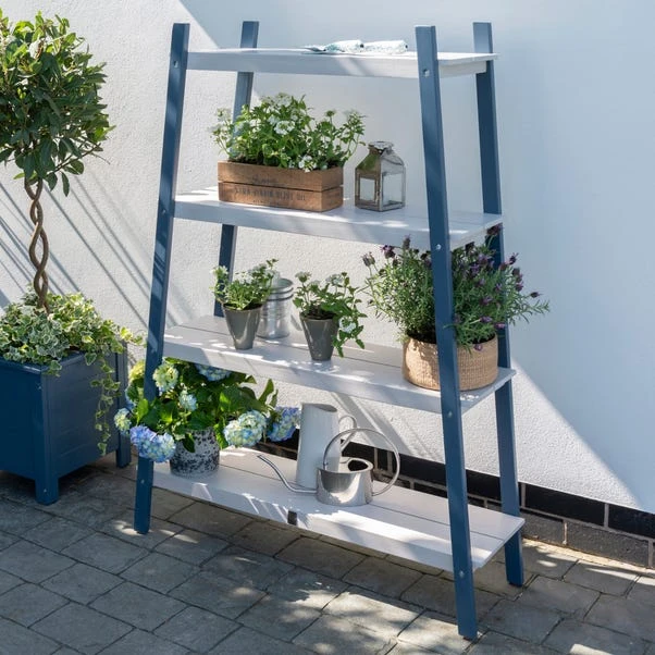 Florenity Ladder Plant Pot Shelf 1 Florenity Ladder Plant Pot Shelf