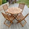 Octagonal 4 Seater Dining Set