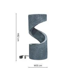 Outdoor Spiral Water Feature -Tower Garden Outlet Store 30707954 alt06