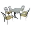 Burlington 6 Seater Dining Set With Ascot Chairs