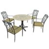 Montpellier 4 Seater Dining Set With Ascot Chairs