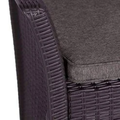 Faro 2 Seater Black Bistro Set 19 Faro 2 Seater Black Bistro Set -Tower Garden Outlet Store 30726506 alt04