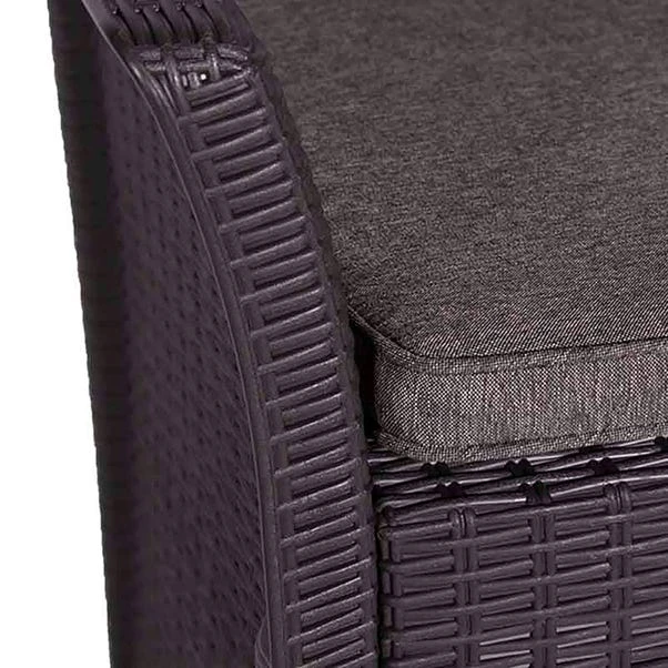 Faro 2 Seater Black Bistro Set 5 Faro 2 Seater Black Bistro Set - Image 5