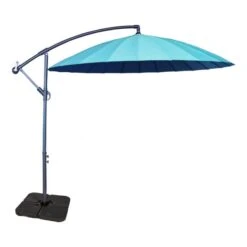 3m Shanghai Blue Cantilever Parasol