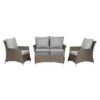Paris 4 Seater Lounging Set