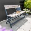 Galaxy 2 Seater Folding Bench