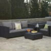 Keter Salta 5 Seater Sofa Set