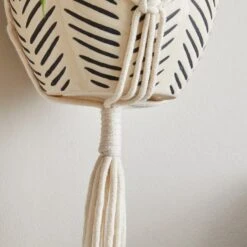Macrame Hanging Ceramic Plant Pot -Tower Garden Outlet Store 30732438 alt02