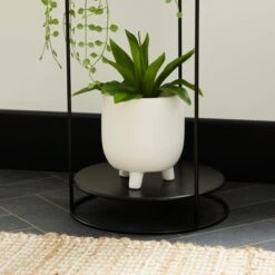 Set Of 2 Large Metal Plant Stands -Tower Garden Outlet Store 30752237 alt01