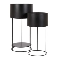 Set Of 2 Large Metal Plant Stands -Tower Garden Outlet Store 30752237 alt02