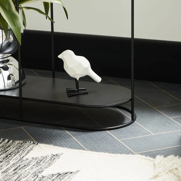 Oval Wide Metal Plant Stand 3 Oval Wide Metal Plant Stand - Image 3