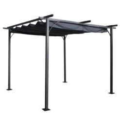 Prague 3m X 3m Grey Pergola -Tower Garden Outlet Store 30757867 alt01