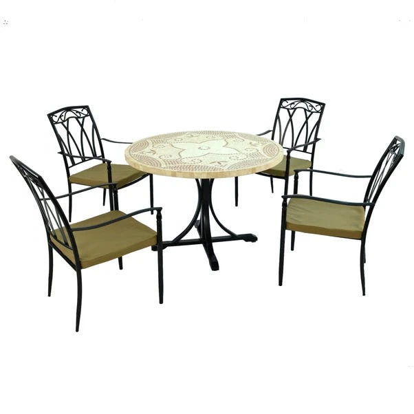 Provence Dining Table With 4 Ascot Chairs Set 3 Provence Dining Table With 4 Ascot Chairs Set - Image 3