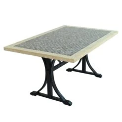 Wilmington Dining Table With 6 Ascot Chairs Set -Tower Garden Outlet Store 30760659 alt04