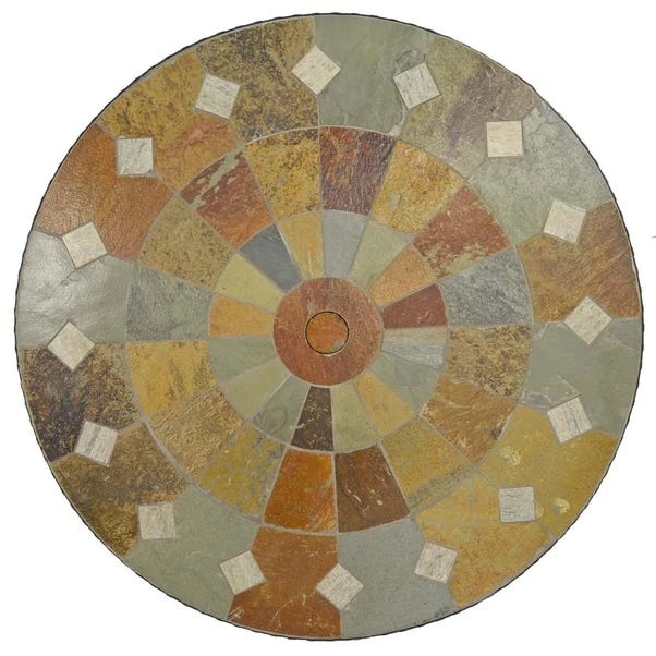 Glendale 91cm Patio Table Set With 4 Austin Chairs 5 Glendale 91cm Patio Table Set With 4 Austin Chairs - Image 5