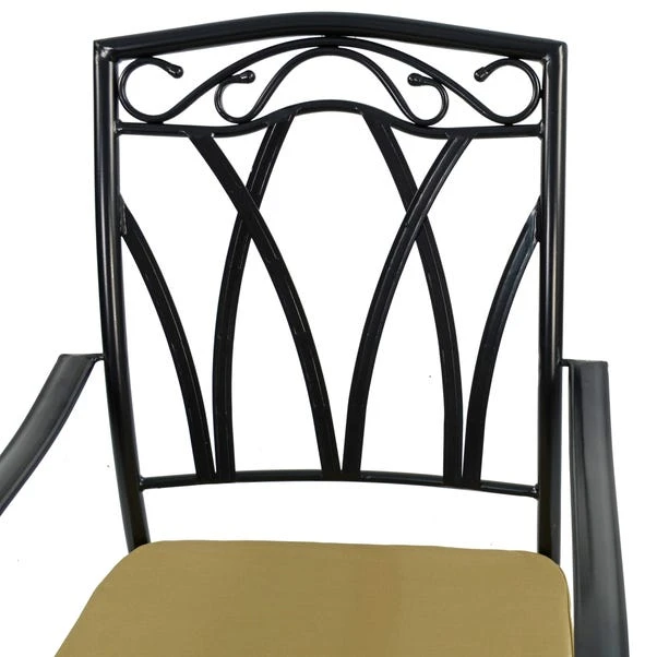 Riverside 91cm Patio Table Set With 4 Austin Chairs 7 Riverside 91cm Patio Table Set With 4 Austin Chairs - Image 7