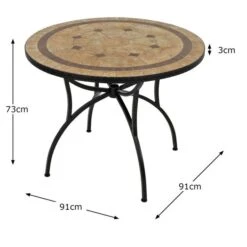 Riverside 91cm Patio Table Set With 4 Austin Chairs 16 Riverside 91cm Patio Table Set With 4 Austin Chairs -Tower Garden Outlet Store 30760667 alt08