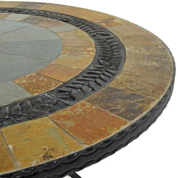 Virginia 91cm Patio Table Set With 4 Austin Chairs 6 Virginia 91cm Patio Table Set With 4 Austin Chairs - Image 6