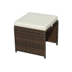 Cannes Brown 10 Seater Cube Set -Tower Garden Outlet Store 30763587 alt08